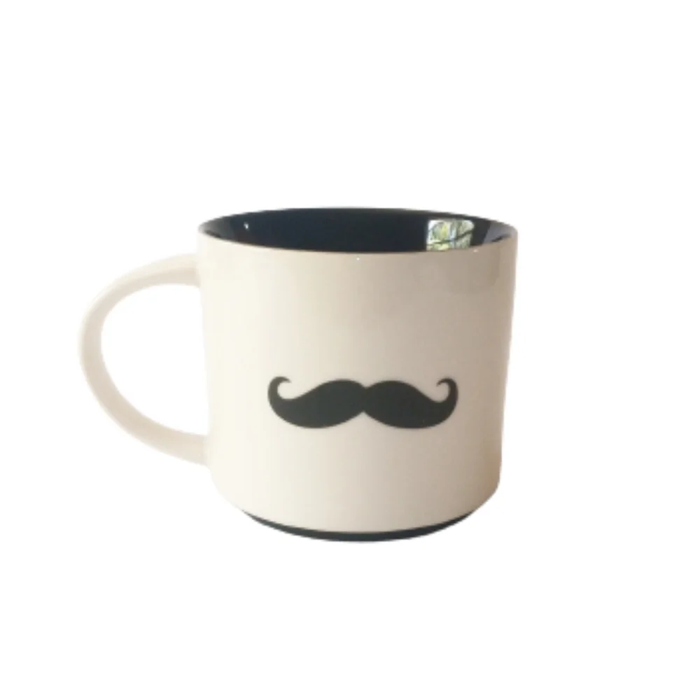 • Pier 1 Imports Mustache Mug •